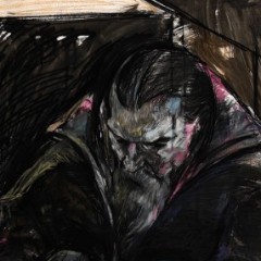 Box Study, 60 x 36 inches, Mixed Media, 2009