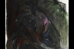 Smoking, 60 x 36 inches, Mixed Media, 2009