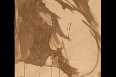 Study, 60 x 24 inches, Ink Wash, 2015