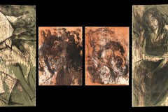 Gates of Hell, 48 x 90 inches, Lithograph/Woodcut, 2010-11