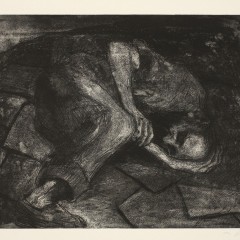 Sleeping, 18 x 24 inches, Intaglio, 2013
