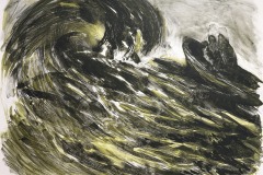 Wave 1, Lithograph, 45” x 63”, 2025