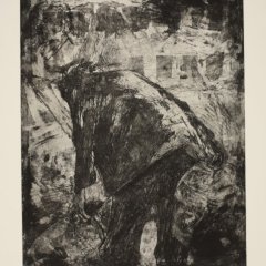 Can Hauler/ Homeless Portfolio, 24 x 18 inches, intaglio, 2013
