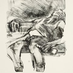 From the portfolio Living Rough, 12 x 10 inches, Lithograph, 2013