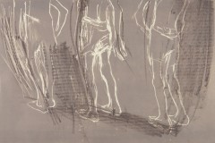 From the accordion book I had a Home Once, Syria, 14 x 22 inches, Lithograph, 2022