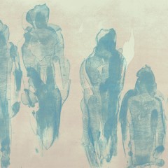 From the accordion book I had a Home Once, Syria, 14 x 22 inches, Lithograph/woodcut, 2022