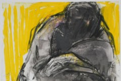 Figure Hunched Over, 24 x 18 inches, Monotype, 2010