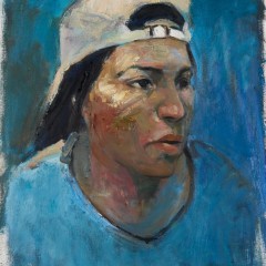 <em>Young Woman,</em> 24 x 18 inches, Oil, 2018