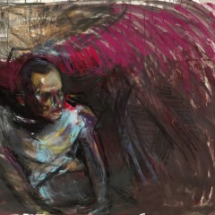 Angel, 40 x 36 inches, Pastel, 2010