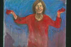 The Fanatic, 30 x 40 inches, Pastel, 2002