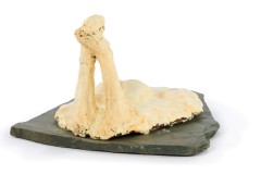 Roiling Sea I, 10 x 14 x 17 inches, Terracotta on Bluestone, 2019