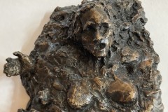  Roiling Sea II, 10 x 6 x 2 inches, Bronze, 2022