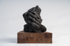 Study For the Post, Porcelain, 9.5" x 9" x 7", 2025