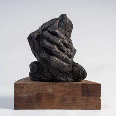 Study For the Post, Porcelain, 9.5" x 9" x 7", 2025