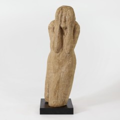 Pieta VII, Wood, 25” x 5” x 7.5”, 2025