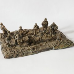 The Wanderers, Bronze, 9" x 18" x 24", 2025